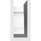 Ekena Millwork Standard New Brighton Architectural Grade PVC Rafter Tail, 3"W X 6"H X 24"L RFTP03X06X24NEB - alternate 2